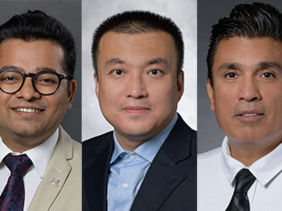 five headshots, new ECE faculty