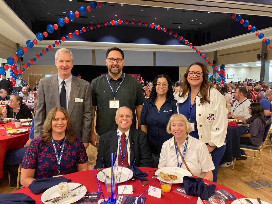 ECE attendees at Engineers Breakfast