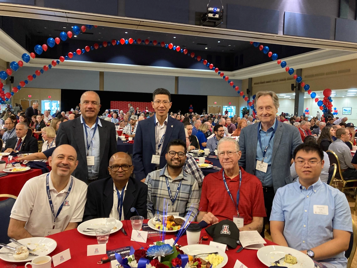 ECE attendees at Engineers Breakfast
