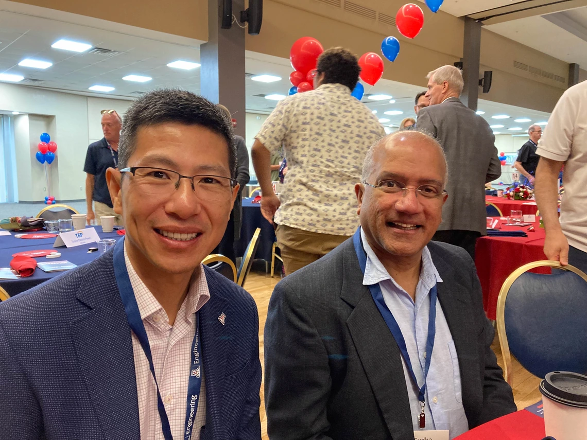 ECE attendees at Engineers Breakfast