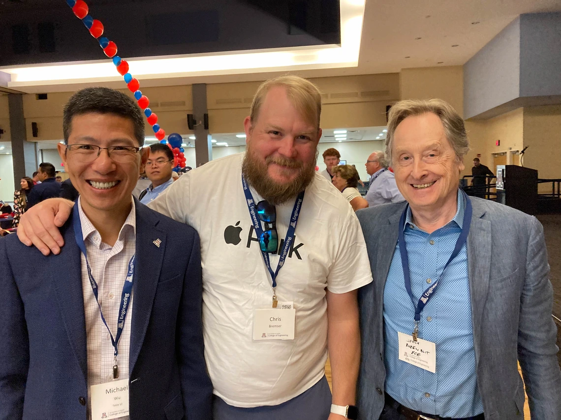 ECE attendees at Engineers Breakfast