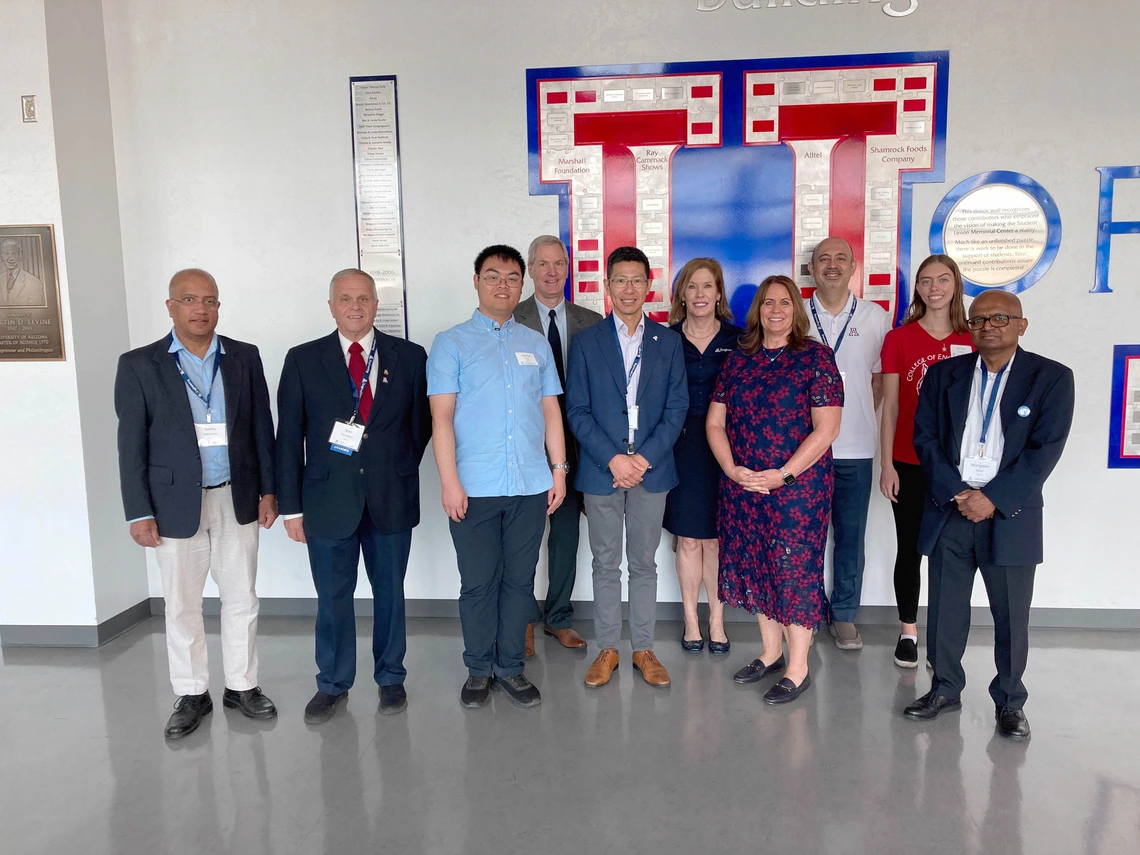 ECE attendees at Engineers Breakfast