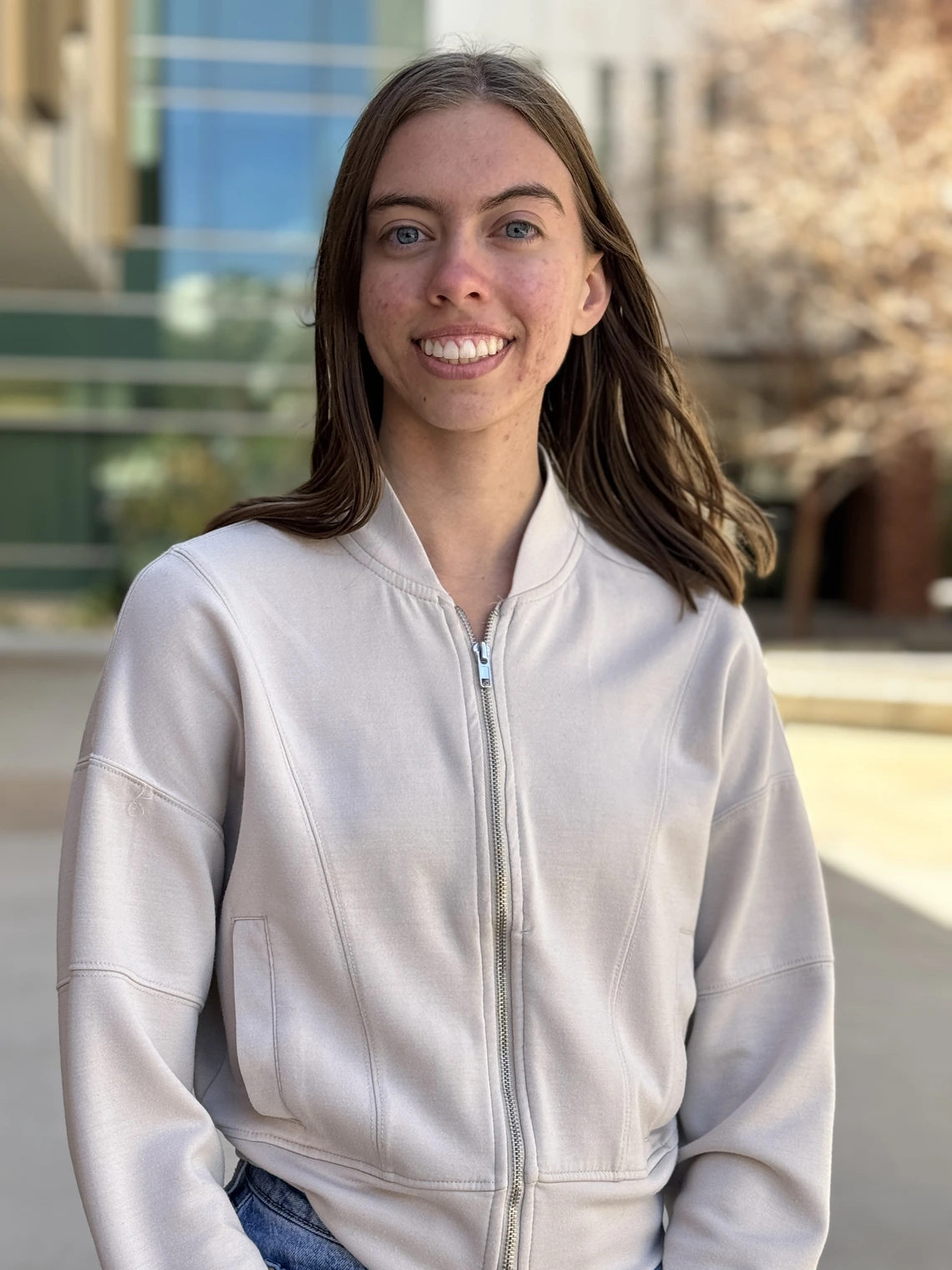 Briana Curley, an electrical and computer engineering major at the University of Arizona College of Engineering.
